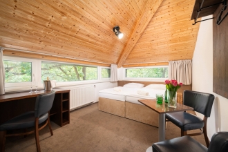 Čtyřlůžkový pokoj