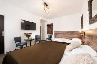 Třílůžkový pokoj